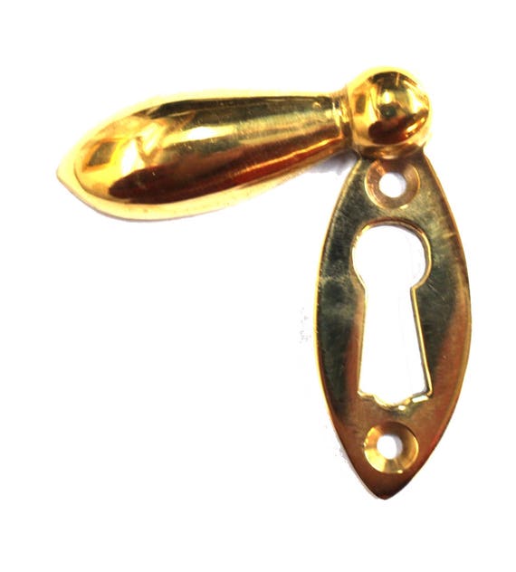 Key Hole Cover Swinging Tear Drop Cabinet Or Door Hardware Etsy