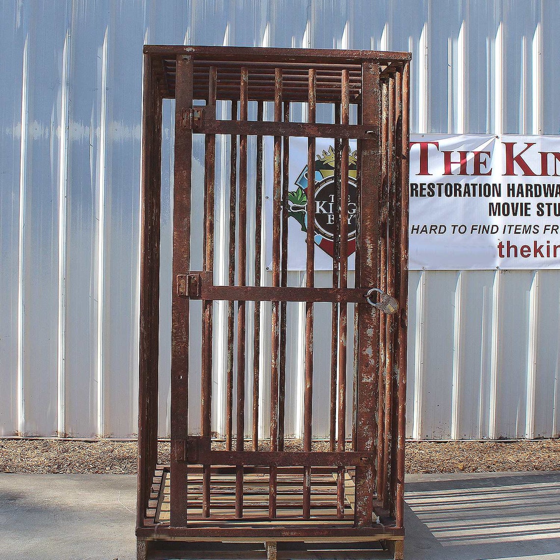 Old Rusty Jail Cell True Vintage Item Prison Movie Studio Prop Etsy
