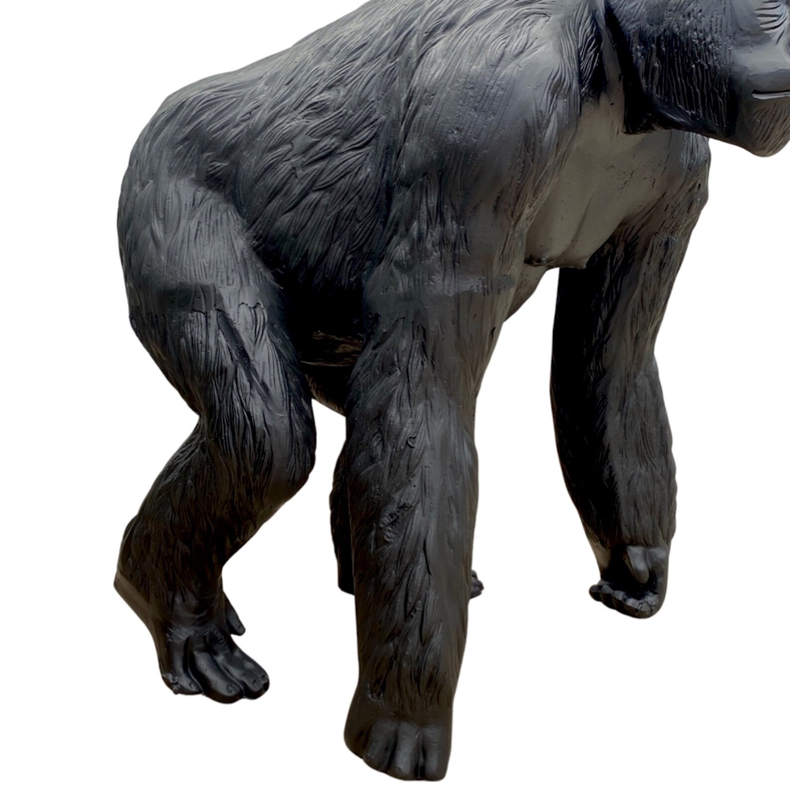 Life Size Gorilla Statue in Non Rust Aluminum for Indoor or Etsy