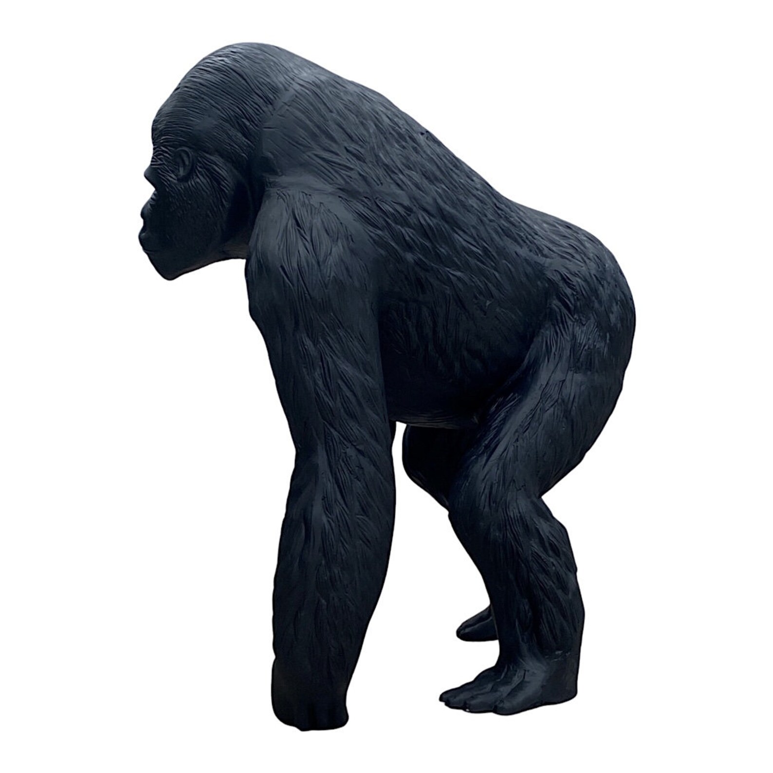 Life Size Gorilla Statue in Non Rust Aluminum for Indoor or Etsy