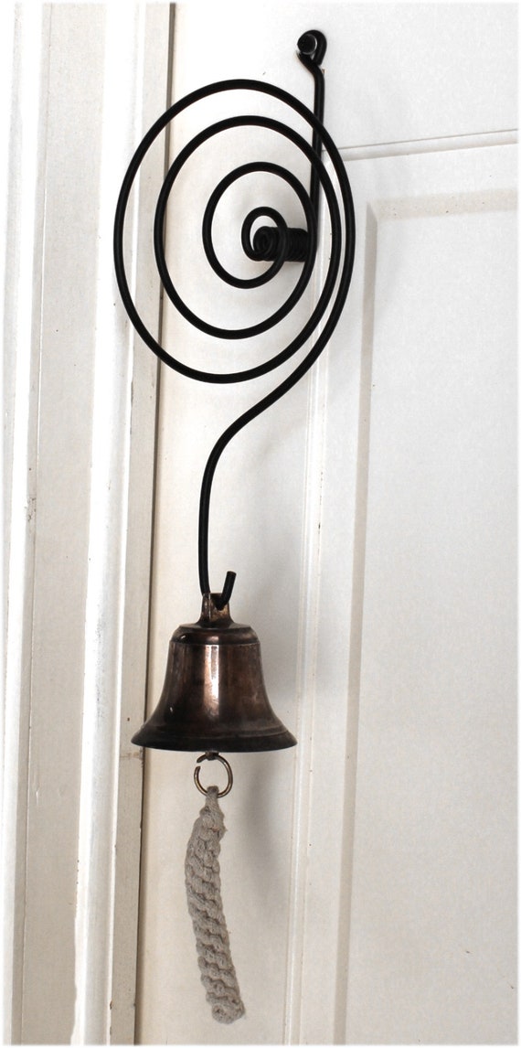 Shop Keepers Bell Aged Dark Door Springing Old Fashioned Store Etsy