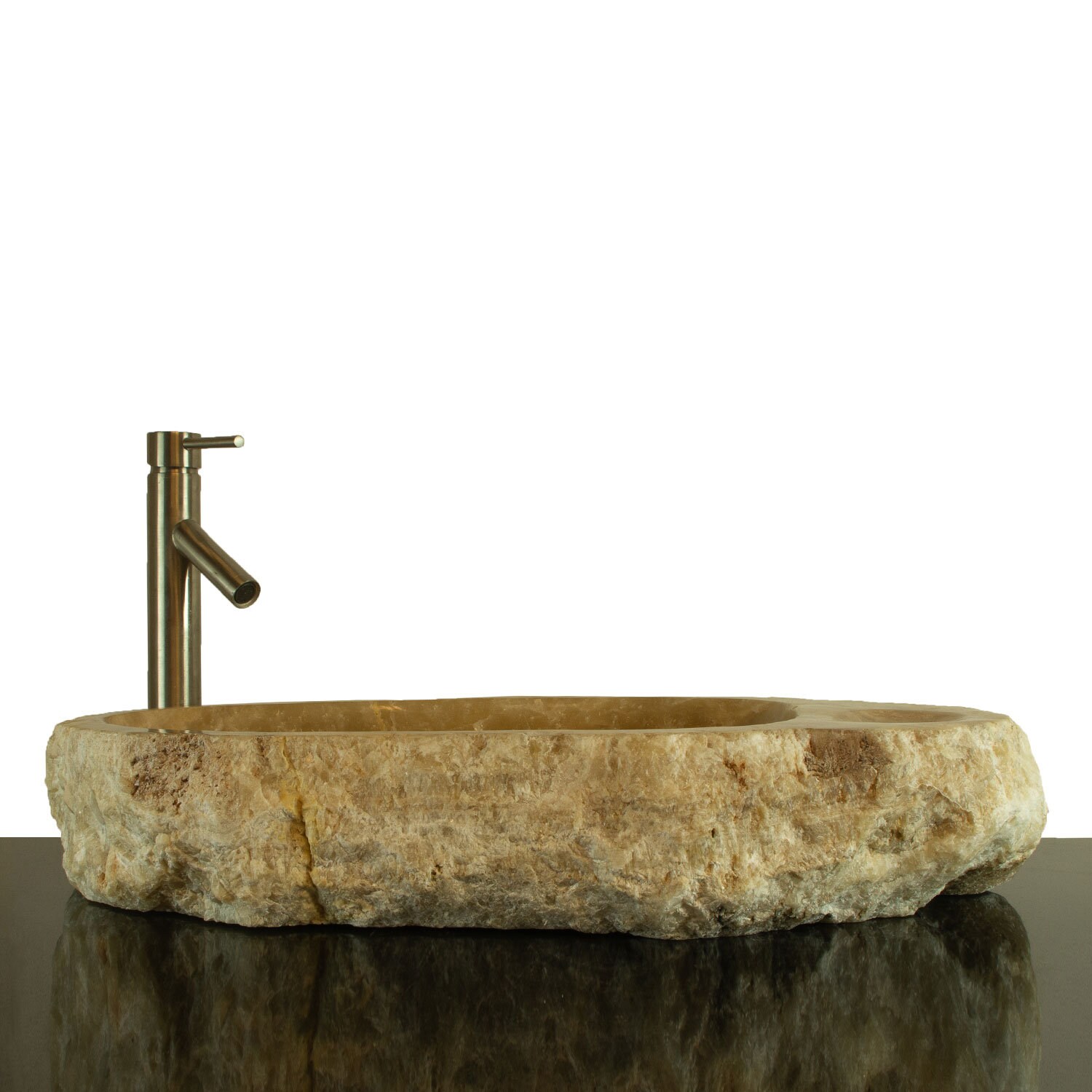 Onyx Marble Counter Top Vessel Sink with Soap Dish ONXTDD02 Etsy