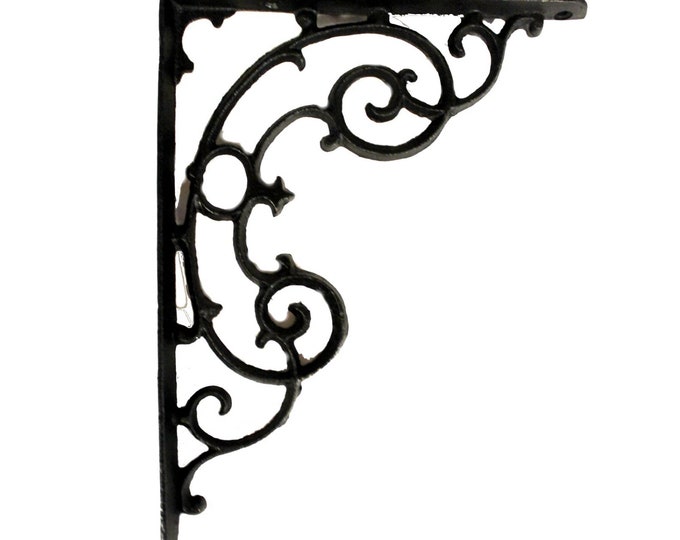 11 Pair of Cast Iron Victorian Shelf Brackets Etsy
