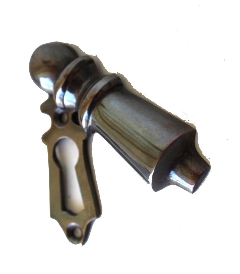 Old Bronzed Key Hole with Swivel Key Hole Cover Vintage Etsy