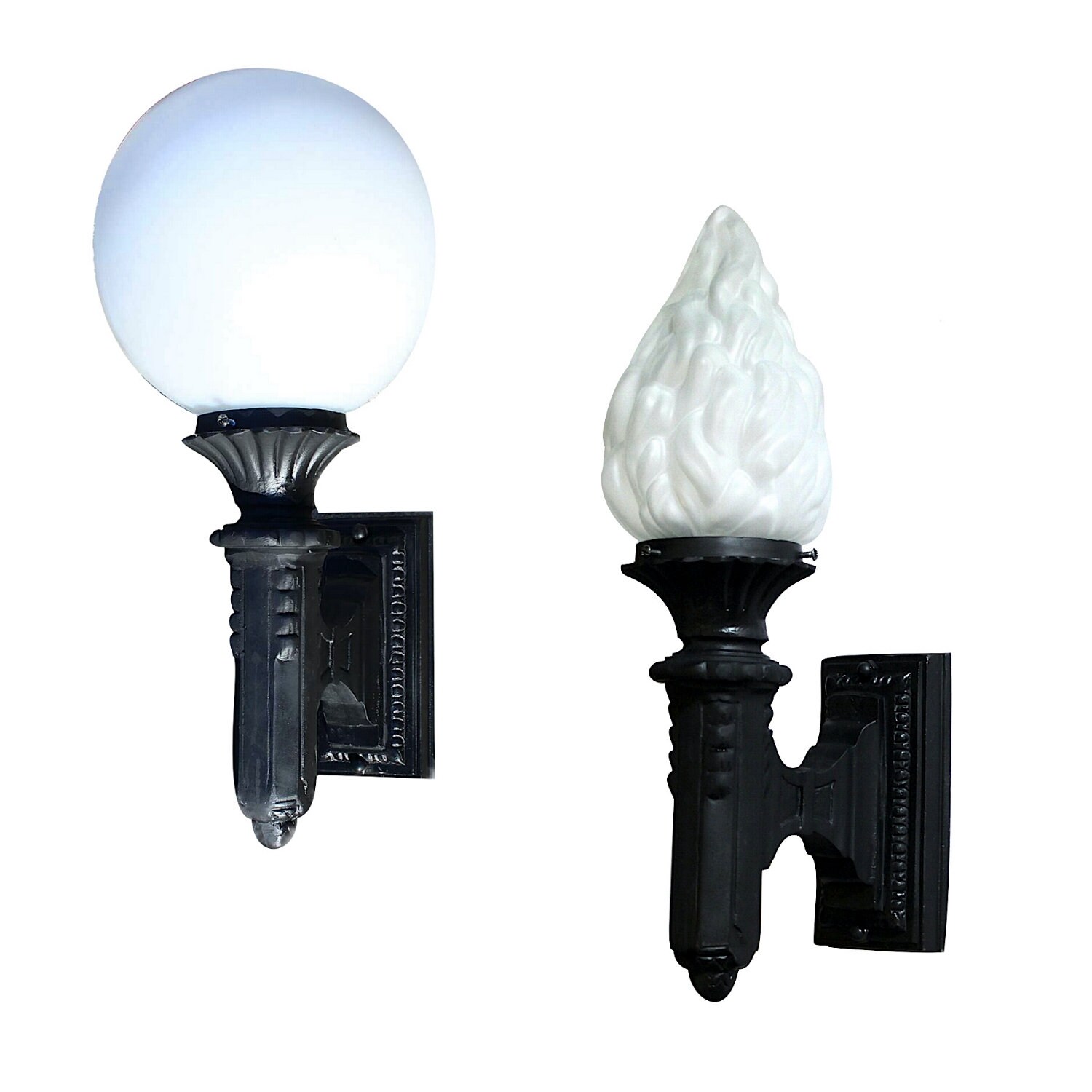 Art deco outdoor sconce deals