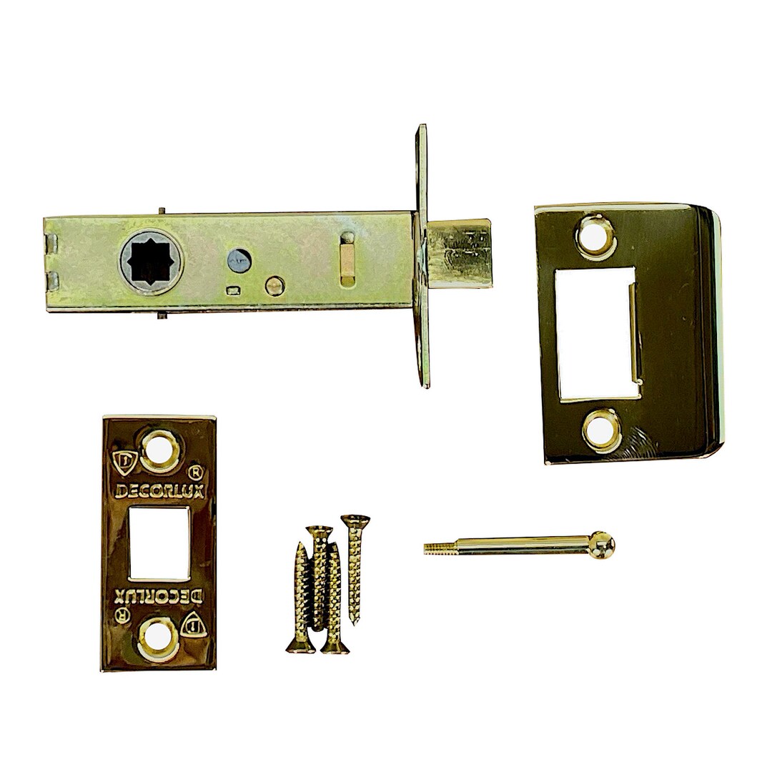 Solid Brass Latch Set for Door Hardware 2 3/8 Inch Backset Etsy