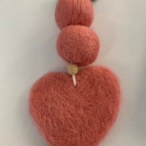 Essential Oil Wool Diffuser, Essential Oil Car Freshener, Felt Ball Car Air Diffuser, Gifts for her, Mothers Day Gift, Gift for Mom
