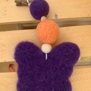 Essential Oil Wool Felt Ball Diffuser, Essential Oil Diffuser, Felt Ball Car Vent Clip, Gifts for her, Wool Diffuser