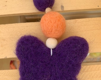 Essential Oil Wool Felt Ball Diffuser, Essential Oil Diffuser, Felt Ball Car Vent Clip, Gifts for her, Wool Diffuser