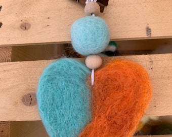 Car Freshener, Essential Oil Wool Felt Ball Diffuser, Essential Oil Diffuser, Felt Ball Car Vent Clip, Gifts for her, Wool Diffuser