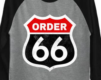 Orden 66 CAMISETA DE BÉISBOL / Scifi / Unisex