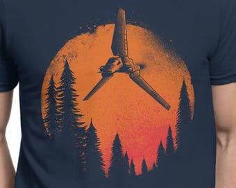 Scifi T-SHIRT / Sunset / Endor / Strike Team / Unisex