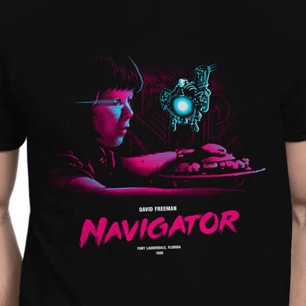 Navigator T-SHIRT / Compliance / Eighties Scifi / 1986 / Unisex