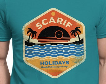 Scarif Holidays T-SHIRT / Star / Wars / Scifi / Unisex / Tank Top