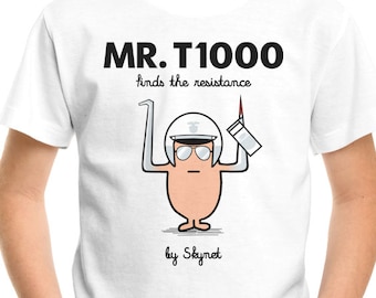 Mr. T1000 KIDS T-SHIRT / SciFi / Baby Snapsuit