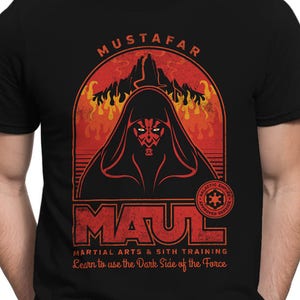 Maul Martial Arts T-SHIRT / Scifi / Unisex / Tank Top image 1