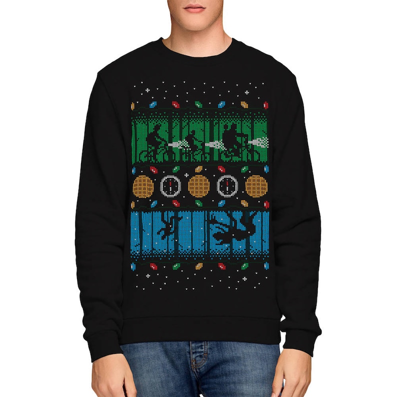 stranger things christmas sweatshirt