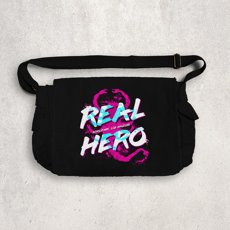 Real Hero Drive MESSENGER BAG  Scorpion  Gosling  Pink