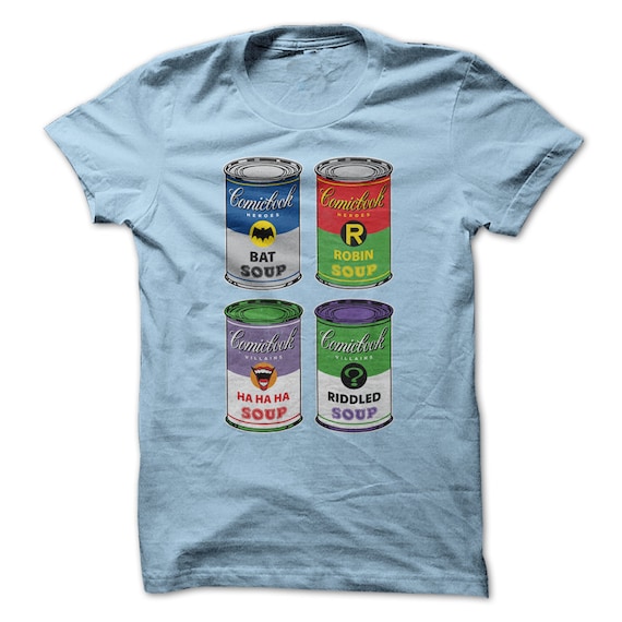 Arkham Soup T-SHIRT / Pop Art / Unisex / Tank Top