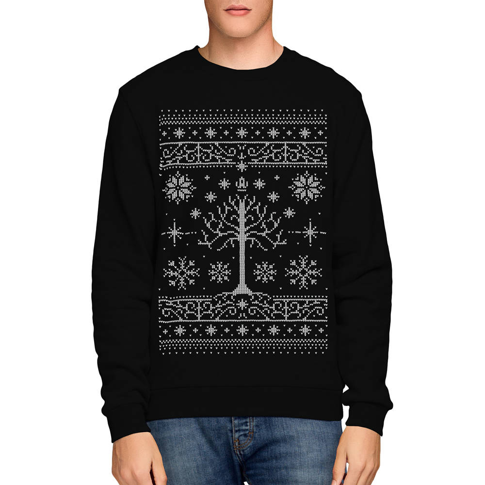 Fantasy Christmas Ugly SWEATSHIRT Tree LOTR Etsy UK