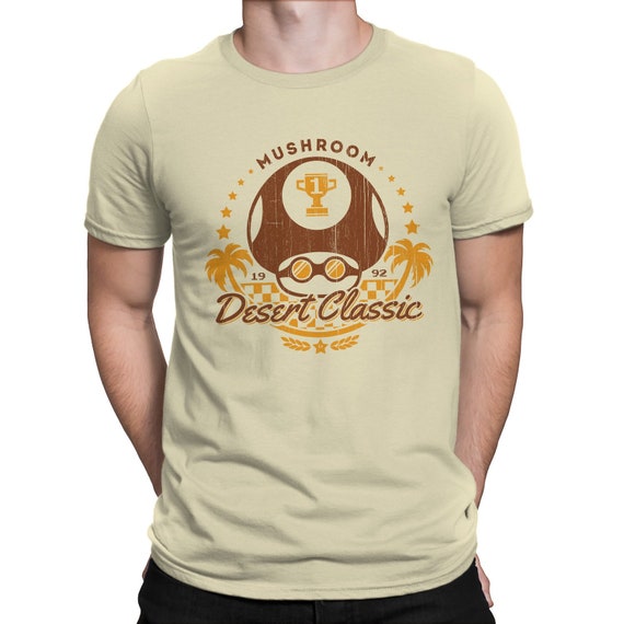 Mushroom T-SHIRT / Retro Gaming / Pop Culture / Racing / Unisex