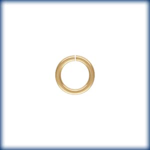 Gold Filled Open Jump Ring, 5mm Open Rings, 25 PCS, 20GA Open Jump Rings, Open Rings, 14K gold Filled, Jump rings, Wholesale findings