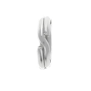 10pc- Sterling Silver, 5mm Split Ring, 925, 5mm outside diameter, Split, Open Key Ring, Attach Charms