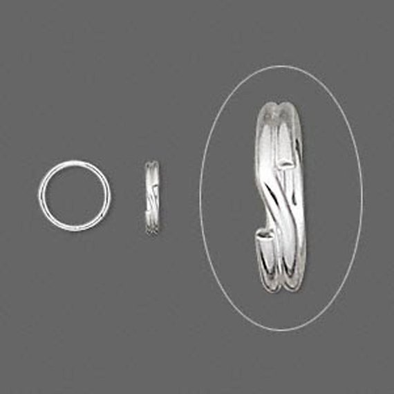 Sterling Silver Split Ring, 5mm Split Ring, 25 PCS, 925 Split