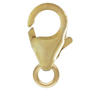 5pc, Small 14K Gold Filled Lobster Clasp, Gold Filled Mini Trigger Clasp 5x8mm, Lobster clasps,  8mm, Gold Filled trigger Clasps, GFSLBB