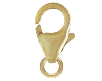 5pc, Small 14K Gold Filled Lobster Clasp, Gold Filled Mini Trigger Clasp 5x8mm, Lobster clasps,  8mm, Gold Filled trigger Clasps, GFSLBB