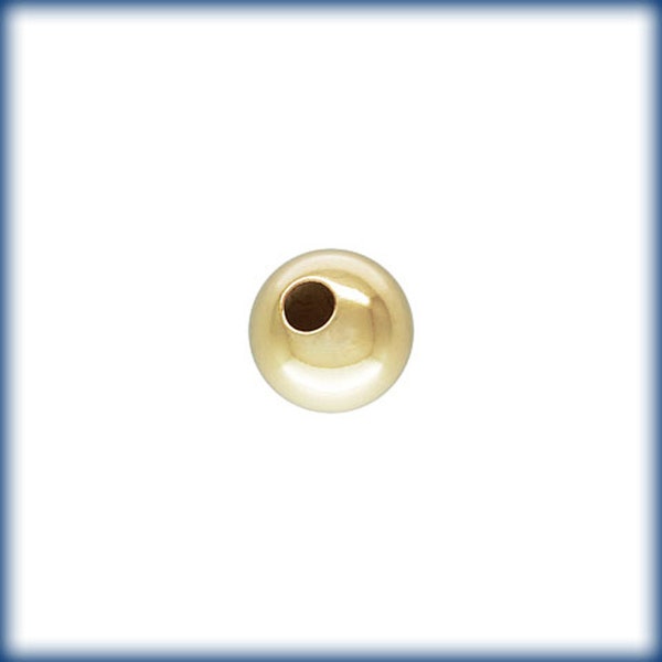 100 piezas, cuentas rellenas de oro, cuentas redondas rellenas de oro de 8 mm, cuentas rellenas de oro sin costura, cuentas redondas 14/20 de 14 k, cuentas redondas de oro de 8 mm