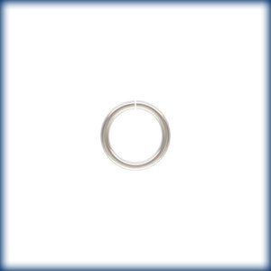 Sterling Silver Open Jump Ring, 6mm Open Rings, 50 PCS, 20GA Open Jump Rings, Open Rings, 925 Sterling Silver Rings, Jump rings, Wholesale