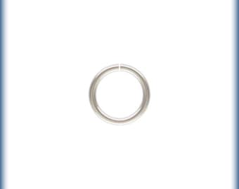 Sterling Silver Open Jump Ring, 6mm Open Rings, 25 PCS, 20GA Open Jump Rings, Open Rings, 925 Sterling Silver Rings, Jump rings, Wholesale