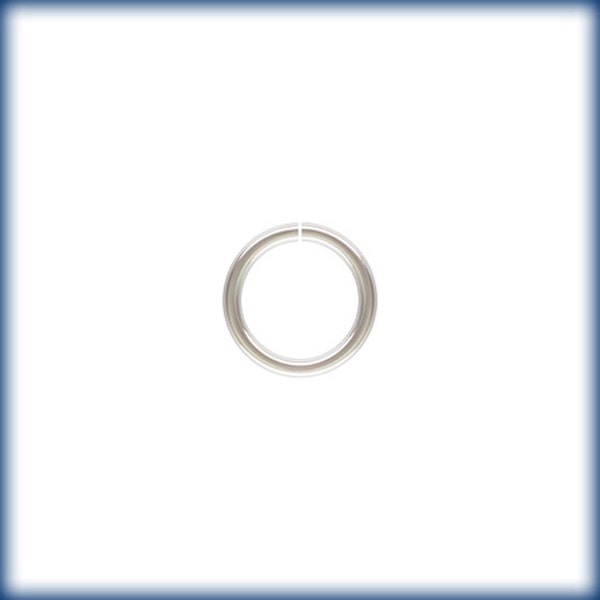 Sterling Silver Open Jump Ring, 6mm Open Rings, 25 PCS, 20GA Open Jump Rings, Open Rings, 925 Sterling Silver Rings, Jump rings, Wholesale