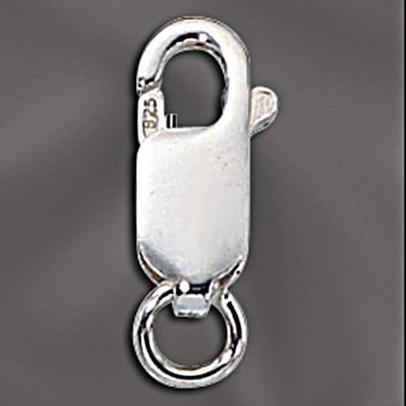 Bead Bracelet 10mm Sterling Silver Lobster Clasp High Polish Made in the USA Bead Bracelet 10mm Sterling Silver Lobster Clasp High Polish Made in the USA
