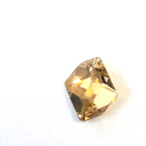 Swarovski Crystal Beads, 20mm Swarovski Pendant, 6680, 3pcs Crystal Golden Shadow, 20mm crystal pendant, Wholesale Swarovski,  Crystal