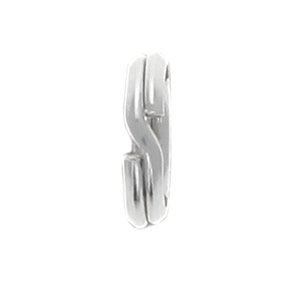 100pc- Sterling Silver, 5mm Split Ring, 925, 5mm outside diameter, Key rings, Genuine Silver Rings, attach charms to bracelets