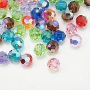 8mm Swarovski Crystal Beads, Swarovski Jewelry, Swarovski AB crystal Beads, 20PCS, round Beads, #5000, Wholesale Swarovski