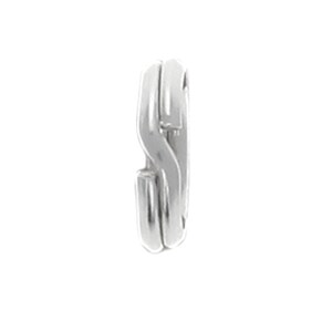 36pc- Sterling Silver, 5mm Split Ring, 925, 5mm outside diameter, jewelry key rings, attach charms, repair jewelry