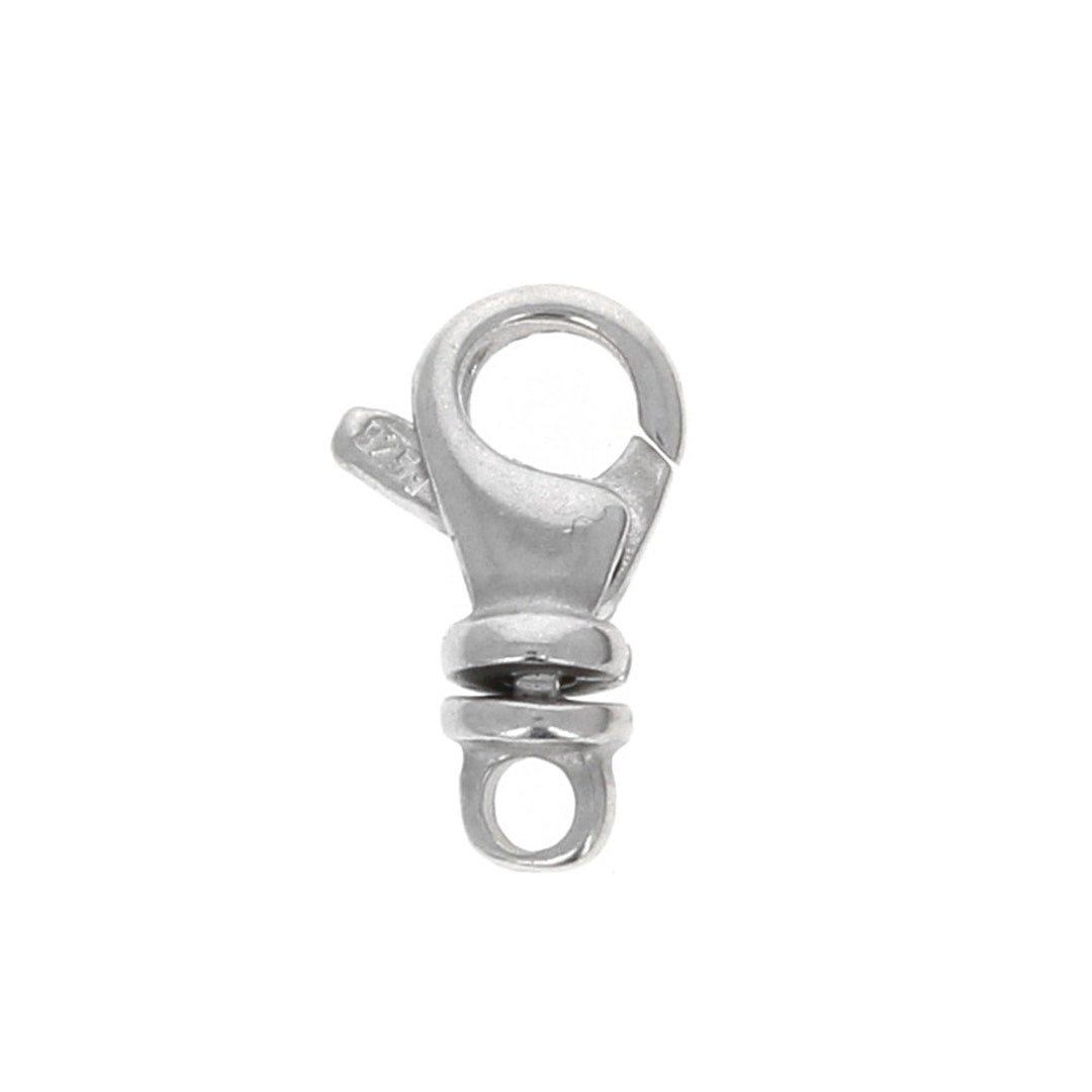 2 Piece, Swivel Lobster Catch, 12mm, Lobster Clasp, Swivel Base