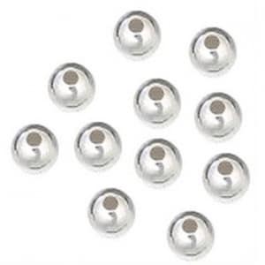Sterling Silver Beads, 10mm Sterling Silver Round Beads, 925 Seamless Beads, 2 pcs sterling Silver focal Beads, silver beads, silver finding