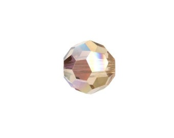 Swarovski Crystal Bead, 12mm Crystal Bead, 10 PCS, Swarovski Crystal Jewelry, Swarovski Round Bead, Lt Col Tpz AB, 5000, Wholesale Swarovski