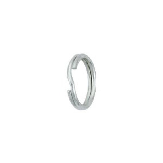 Sterling Silver Split Ring 7 Mm 25 PCS Split Rings for Jewelry Design and  Repair Free Shipping .925 Sterling Silver Split Rings 