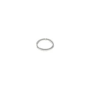 May include: Silver jump ring, a small circular ring used for connecting jewelry components.