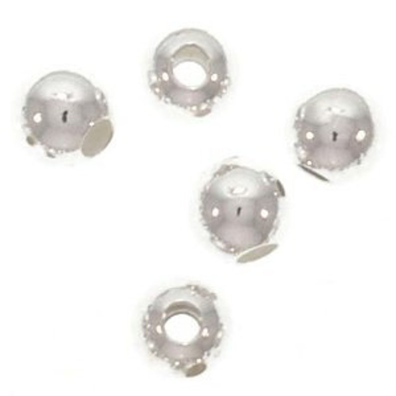 2mm Sterling Silver Beads 100PCS Sterling Silver 2mm Round Etsy