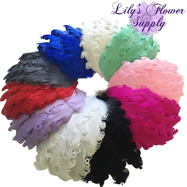 Nagorie Feather Pads, Nagorie Pads, Feather Puffs, Marabou Feathers, Curly Feathers, Feather BOA, Wholesale Feather Puffs, Choose Colors