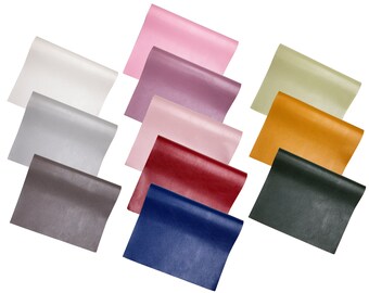 Faux Leather FULL Sheets, 8 x 13 inches Faux Leathers, Bow Supplies, Cricut Leather Sheets, Synthetic Leather, Leather Fabric Sheets