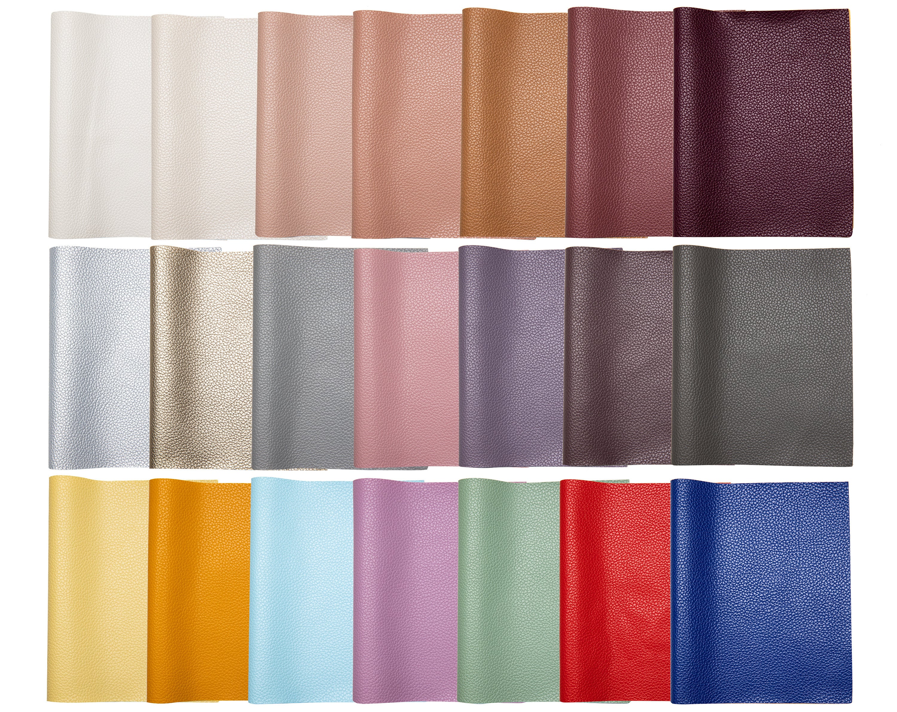 Faux Leather FULL Sheets, 8 X 13 Inches Faux Leathers, Bow Supplies ...