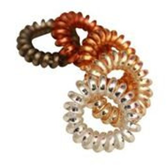 Spiral Hair Ties Coil Hair Tie No Crease Ponytail Holder Etsy