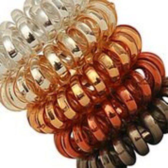 Spiral Hair Ties Coil Hair Tie No Crease Ponytail Holder For Etsy